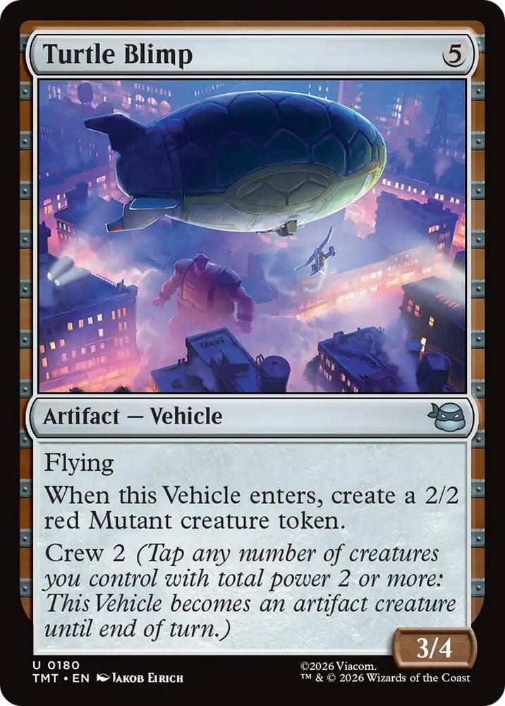 Image for Turtle Blimp (180) [Teenage Mutant Ninja Turtles] - Magic: The Gathering