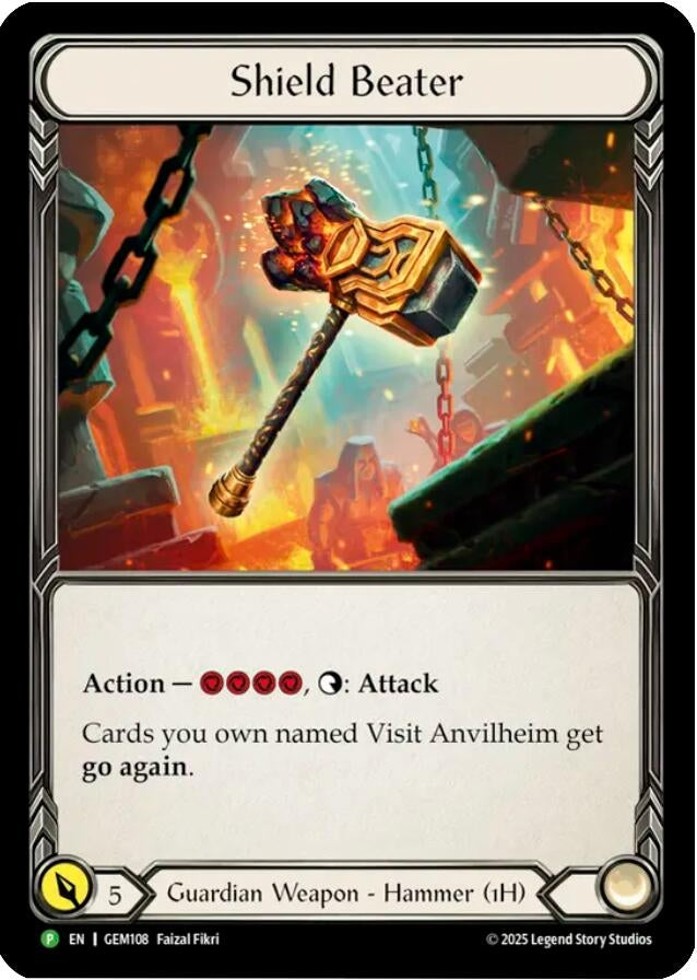 Image for Shield Beater (GEM108) [GEM Pack 4] - Flesh and Blood TCG