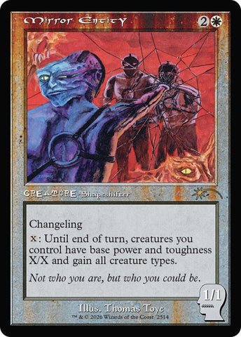 Image for Mirror Entity (2514) [Secret Lair Drop Series] - Magic: The Gathering