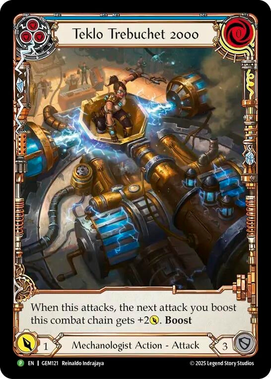 Image for Teklo Trebuchet 2000 (GEM121) [GEM Pack 4] - Flesh and Blood TCG
