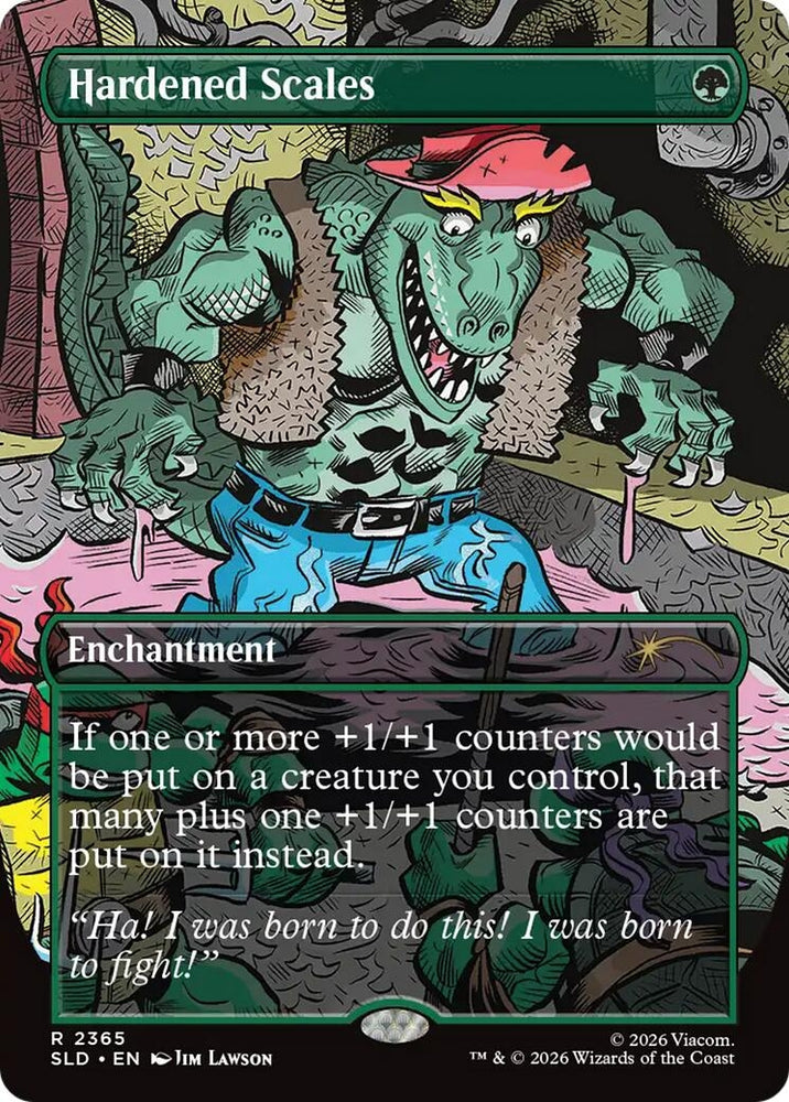 Image for Hardened Scales (2365) [Secret Lair Drop Series] - Magic: The Gathering