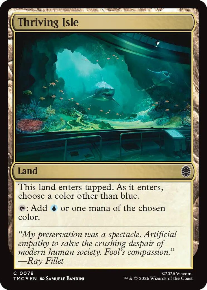 Image for Thriving Isle (Surge Foil) (78) [Teenage Mutant Ninja Turtles] - Magic: The Gathering
