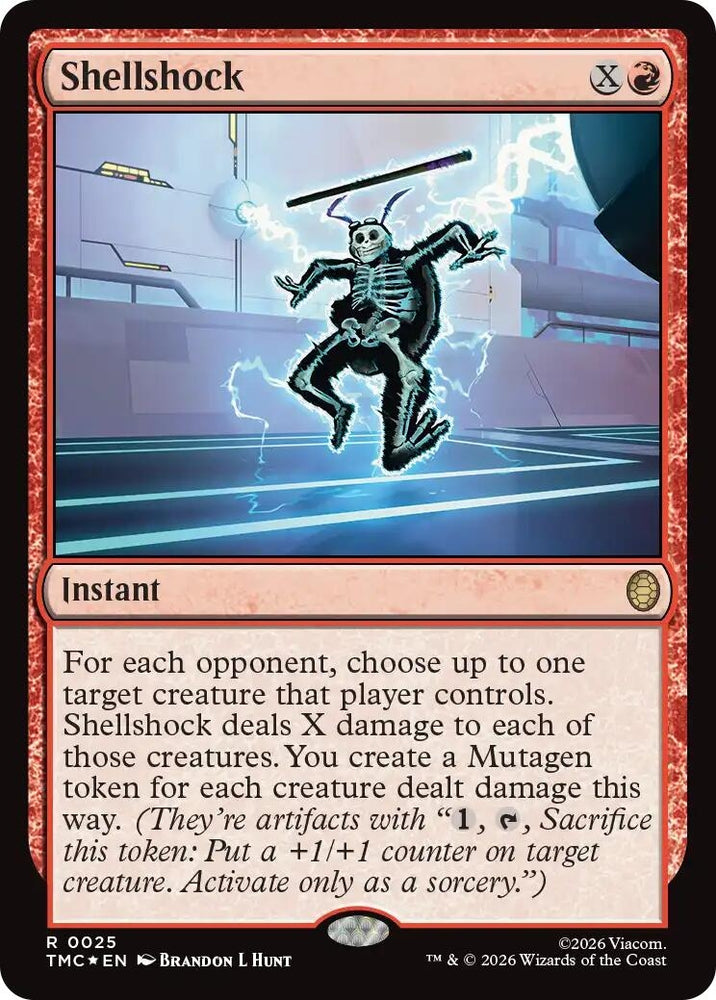 Image for Shellshock (Surge Foil) (25) [Commander: Teenage Mutant Ninja Turtles] - Magic: The Gathering