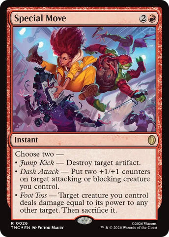 Image for Special Move (Surge Foil) (26) [Commander: Teenage Mutant Ninja Turtles] - Magic: The Gathering