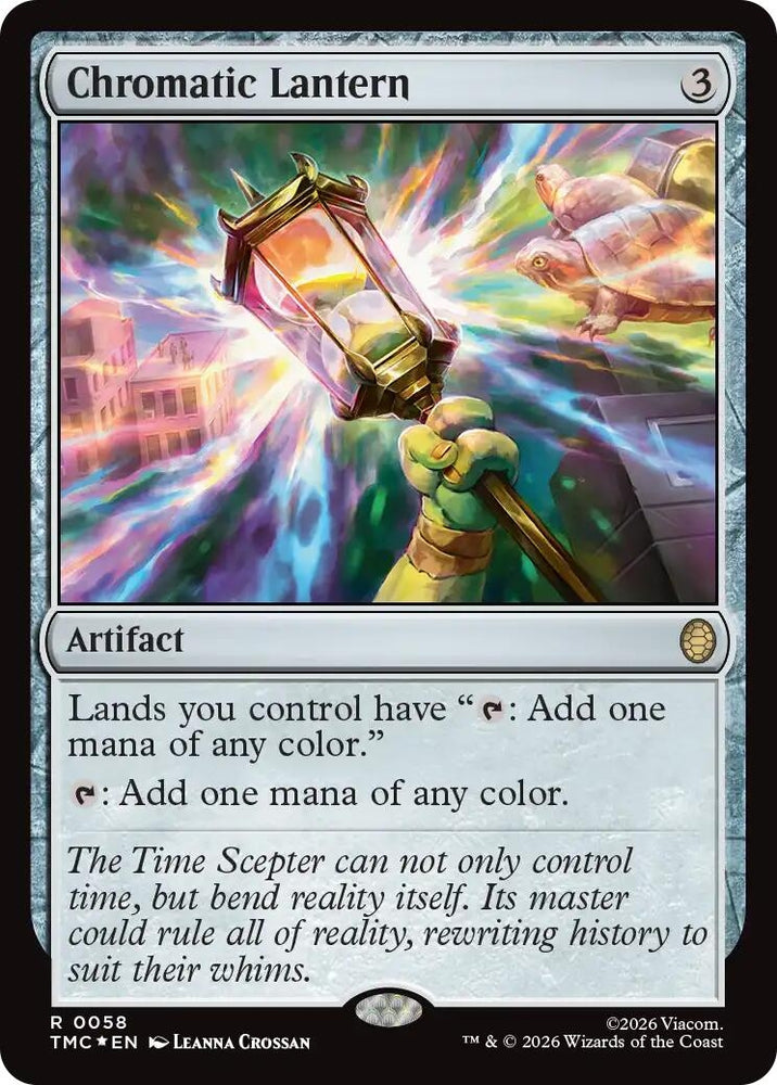 Image for Chromatic Lantern (Surge Foil) (58) [Teenage Mutant Ninja Turtles] - Magic: The Gathering