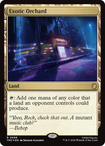 Image for Exotic Orchard (Surge Foil) (66) [Teenage Mutant Ninja Turtles] - Magic: The Gathering