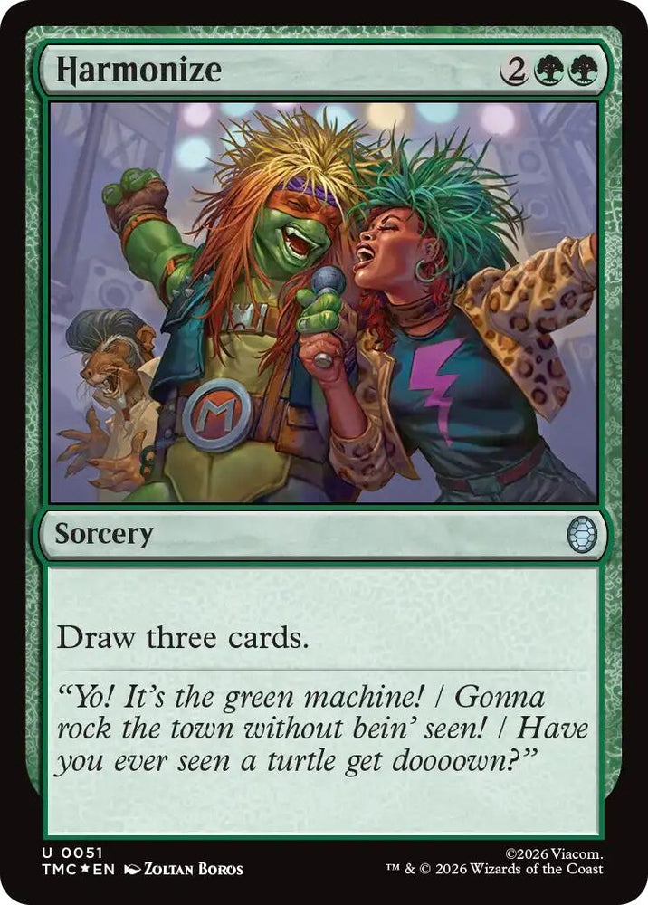 Harmonize (Surge Foil) (51) [Teenage Mutant Ninja Turtles]