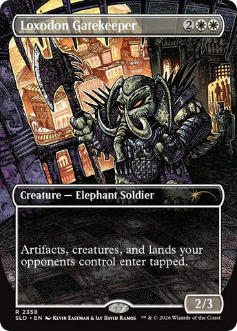 Image for Loxodon Gatekeeper (2358) (2358) [Secret Lair Drop Series] - Magic: The Gathering