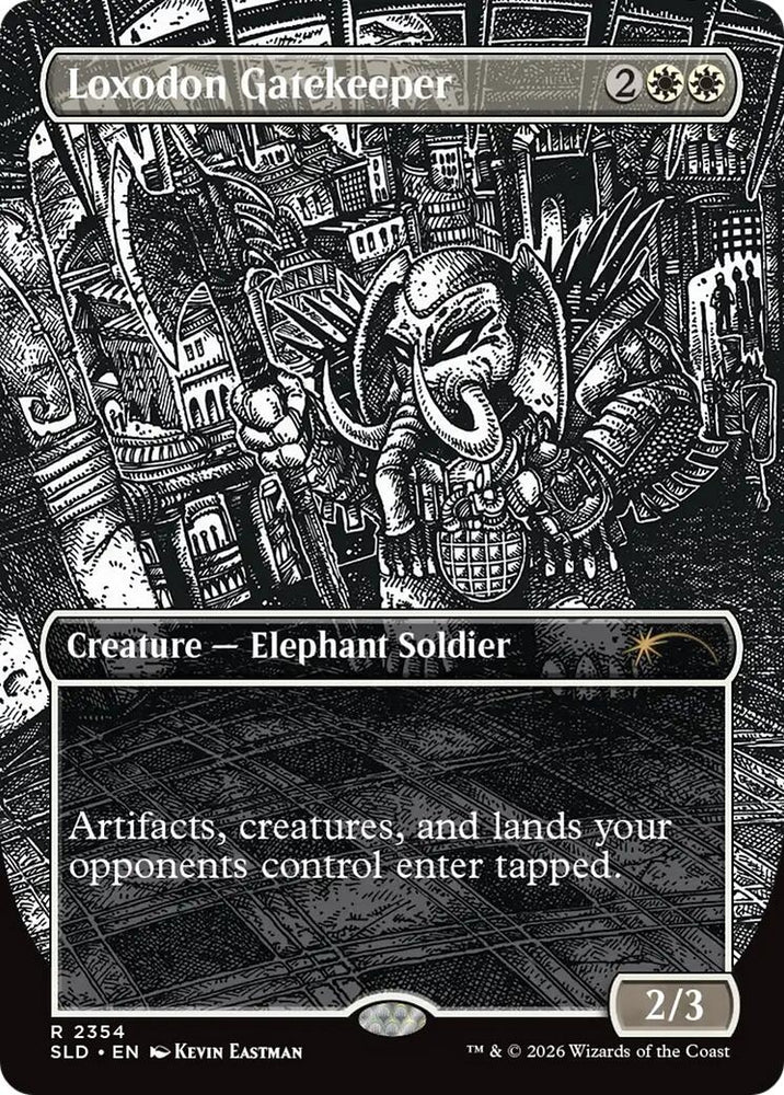 Image for Loxodon Gatekeeper (2354) (2354) [Secret Lair Drop Series] - Magic: The Gathering
