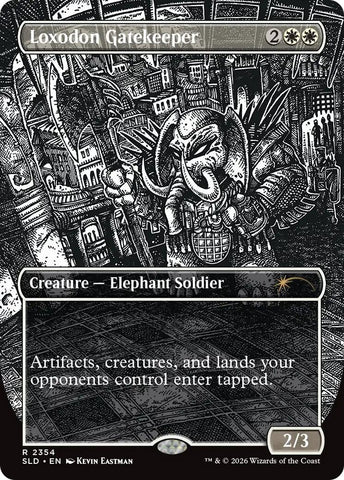 Image for Loxodon Gatekeeper (2354) (2354) [Secret Lair Drop Series] - Magic: The Gathering