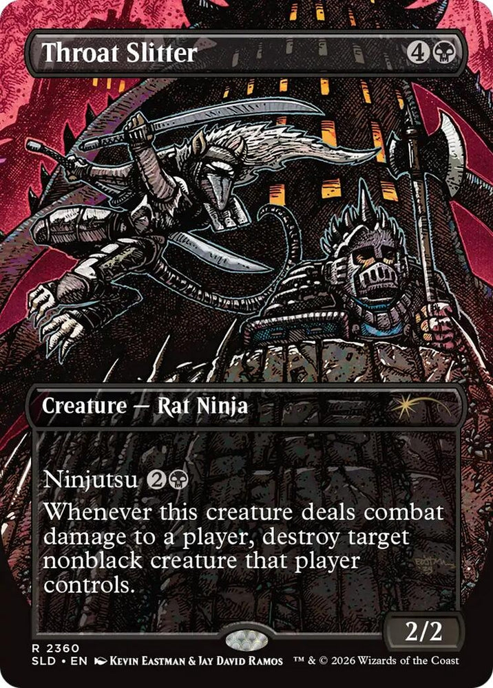 Image for Throat Slitter (2360) (2360) [Secret Lair Drop Series] - Magic: The Gathering