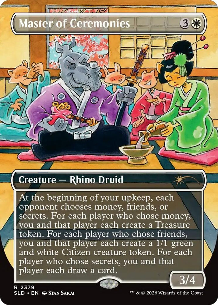 Image for Master of Ceremonies (2379) [Secret Lair Drop Series] - Magic: The Gathering