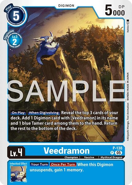 Veedramon (Reprint) (P-138 P) [Advanced Booster Digimon Generation]