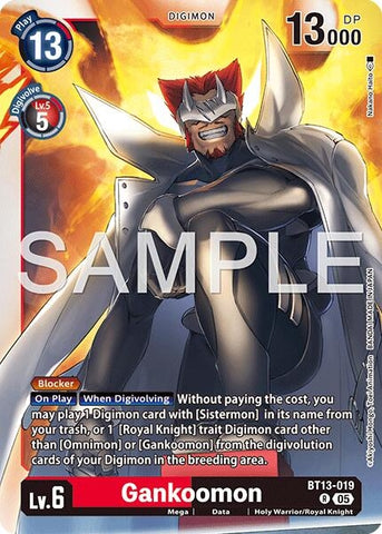 Image for Gankoomon (Reprint) (BT13-019 R) [Advanced Booster Digimon Generation] - Digimon Card Game