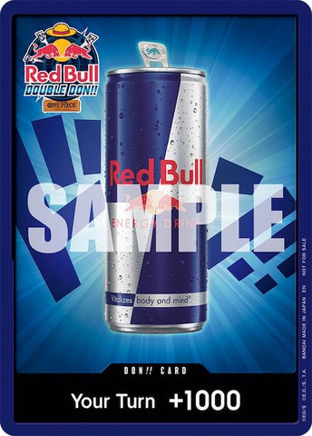 Image for DON!! Card (Red Bull Don!!) [One Piece Promotion Cards] - One Piece Card Game