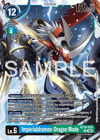 Image for Imperialdramon: Dragon Mode - BT16-028 (Reprint) (BT16-028 R) [Advanced Booster Digimon Generation] - Digimon Card Game