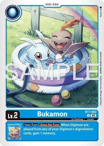 Image for Bukamon (Reprint) (BT7-002 U) [Advanced Booster Digimon Generation] - Digimon Card Game