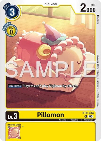 Image for Pillomon (Reprint) (BT9-033 C) [Advanced Booster Digimon Generation] - Digimon Card Game