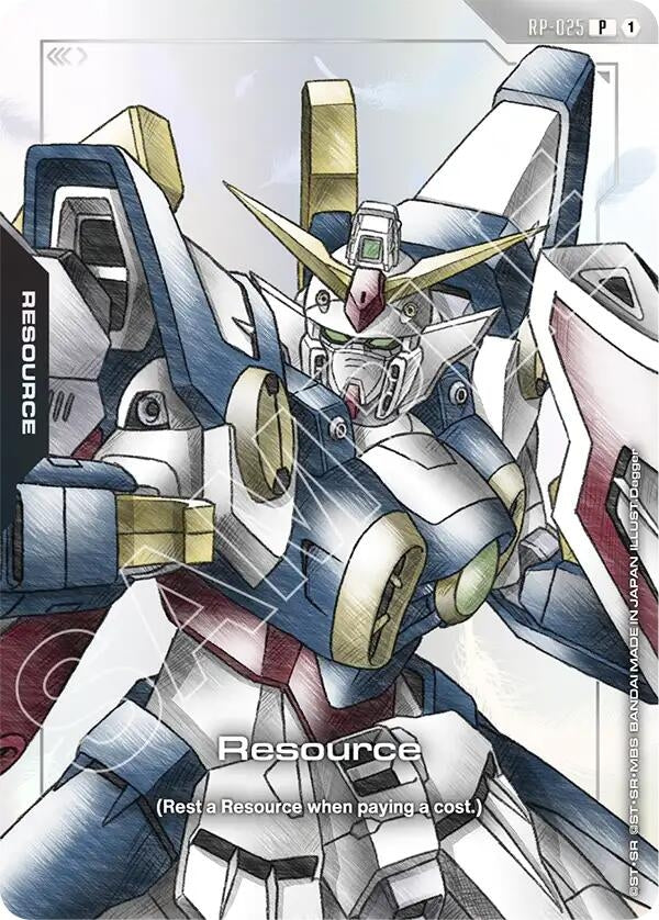 Image for Resource (RP-025) (Mobile Suit Gundam Wing) (RP-025) [Promotional Resource Tokens] - Gundam Card Game