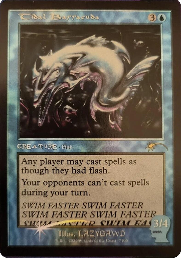 Image for Tidal Barracuda (7105) [Secret Lair Drop Series] - Magic: The Gathering