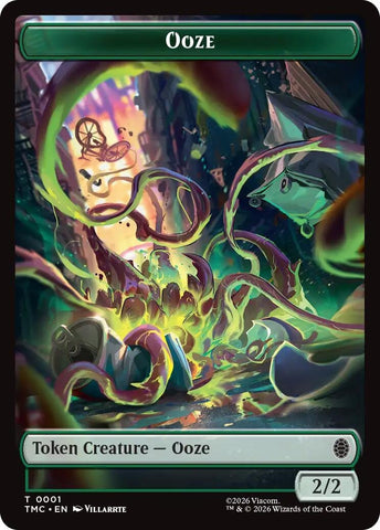 Image for Ooze // Copy Double-Sided Token (1 // 1) [Teenage Mutant Ninja Turtles] - Magic: The Gathering