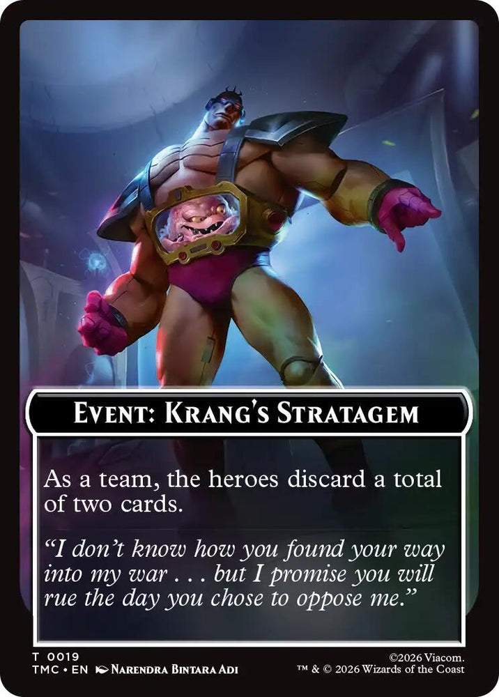 Image for Event: Krang's Stratagem (19) [Teenage Mutant Ninja Turtles] - Magic: The Gathering