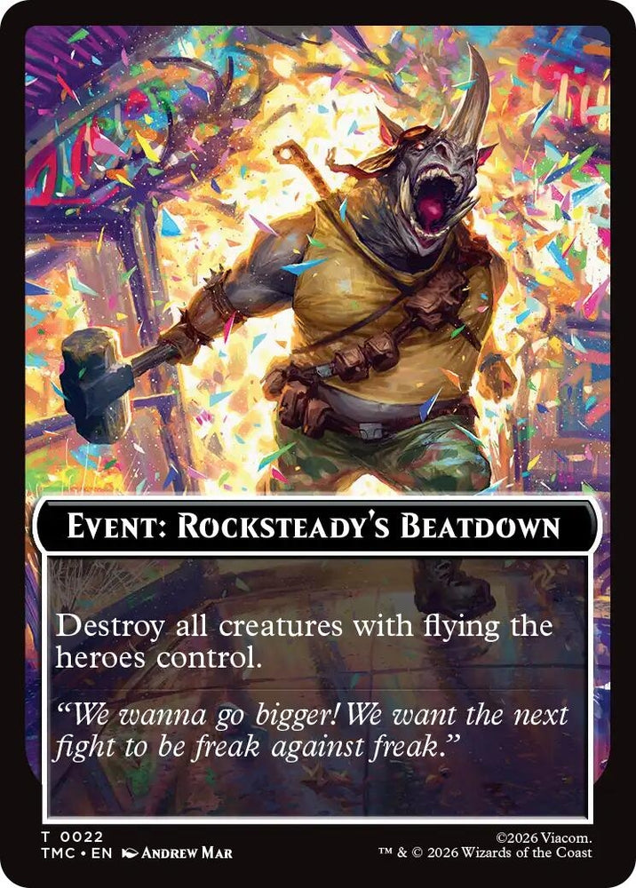 Image for Event: Rocksteady's Beatdown (22) [Teenage Mutant Ninja Turtles] - Magic: The Gathering
