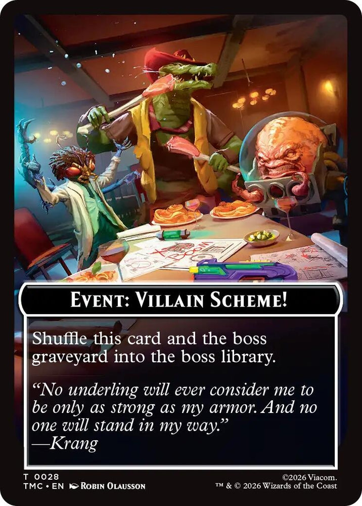 Image for Event: Villain Scheme! (28) [Teenage Mutant Ninja Turtles] - Magic: The Gathering