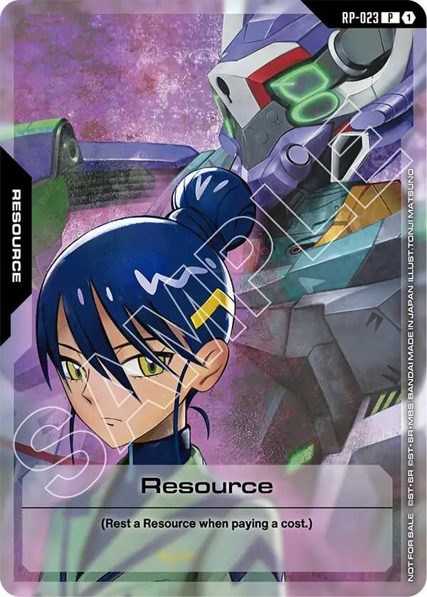 Image for Resource (RP-023) (Mobile Suit Gundam GQuuuuuuX) (RP-023) [Promotional Resource Tokens] - Gundam Card Game