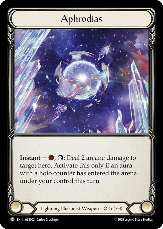 Image for Aphrodias (AZS002) [Armory Deck: Zyggy] - Flesh and Blood TCG