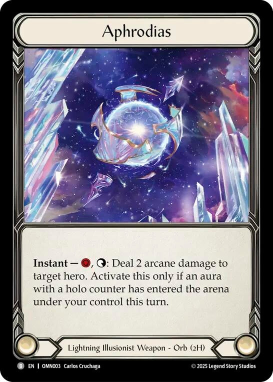 Image for Aphrodias (OMN003) [Omens of the Third Age] - Flesh and Blood TCG