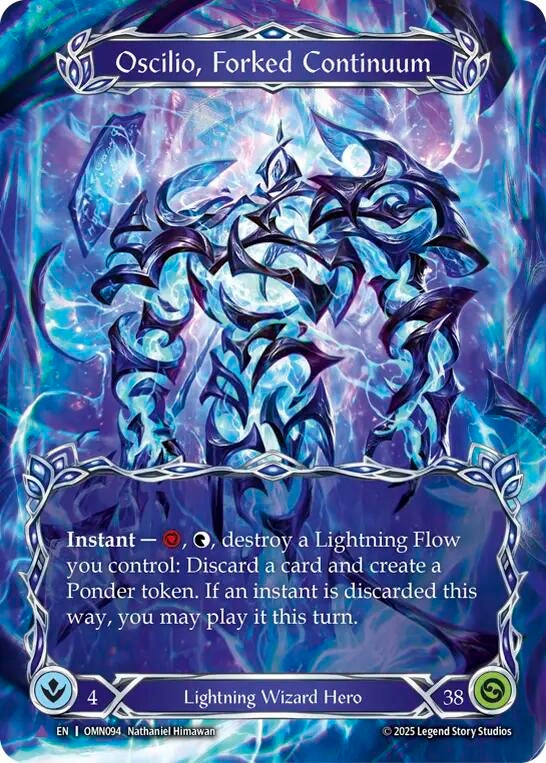Image for Oscilio, Forked Continuum (Marvel) (OMN094) [Omens of the Third Age] - Flesh and Blood TCG