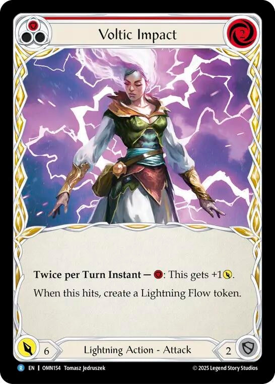 Image for Voltic Impact (OMN154) [Omens of the Third Age] - Flesh and Blood TCG