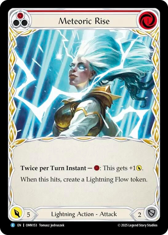 Image for Meteoric Rise (OMN153) [Omens of the Third Age] - Flesh and Blood TCG