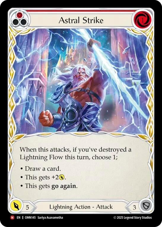 Image for Astral Strike (OMN145) [Omens of the Third Age] - Flesh and Blood TCG