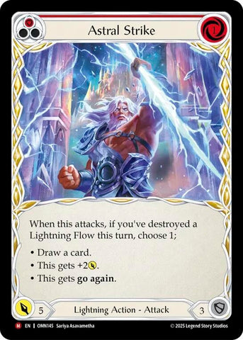 Image for Astral Strike (OMN145) [Omens of the Third Age] - Flesh and Blood TCG