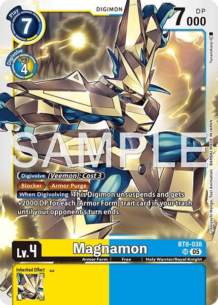 Image for Magnamon (Reprint) (BT8-038 SR) [Advanced Booster Digimon Generation] - Digimon Card Game