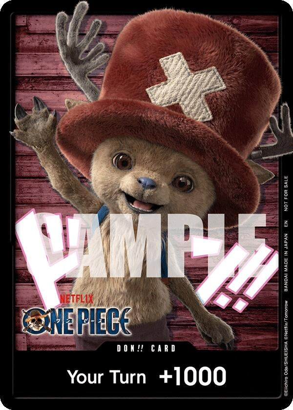 Image for DON!! Card (Netflix Tony Tony.Chopper) [One Piece Promotion Cards] - One Piece Card Game