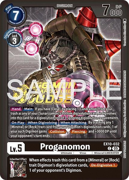 Image for Proganomon (Judge Pack 9) (EX10-032 C) [Sinister Order] - Digimon Card Game