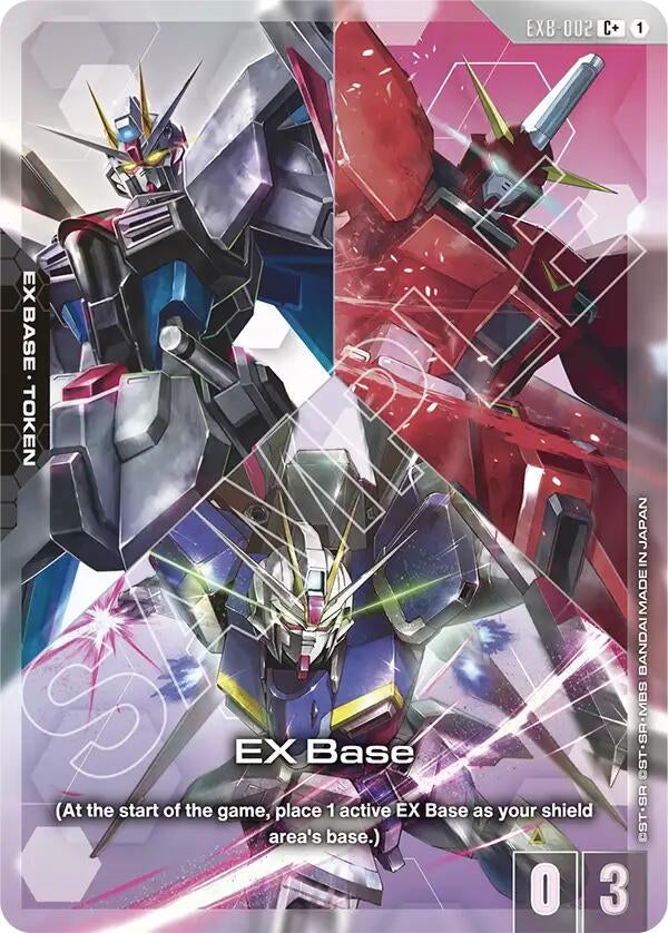 Image for EX Base (EXB-002) (C+) (EXB-002) [Starter Deck 09: Destiny Ignition] - Gundam Card Game