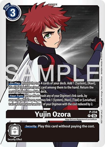 Image for Yujin Ozora (Store Tournament 2026 Vol. 2 Participation Pack) (P-234 P) [Digimon Promotion Cards] - Digimon Card Game