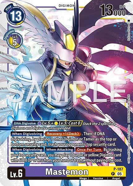 Image for Mastemon - P-187 (Reprint) (P-187 P) [Advanced Booster Digimon Generation] - Digimon Card Game