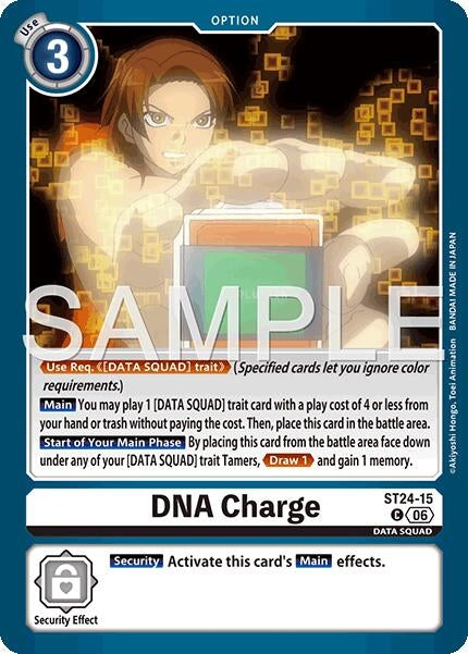 Image for DNA Charge (ST24-15 C) [Starter Deck 24: Data Squad] - Digimon Card Game