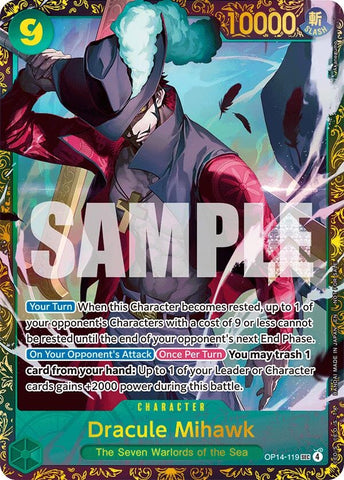 Image for Dracule Mihawk - (CS 26-27 Regionals Season 1) (OP14-119) [One Piece Promotion Cards] - One Piece Card Game