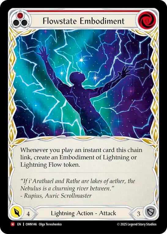 Image for Flowstate Embodiment (OMN146) [Omens of the Third Age] - Flesh and Blood TCG
