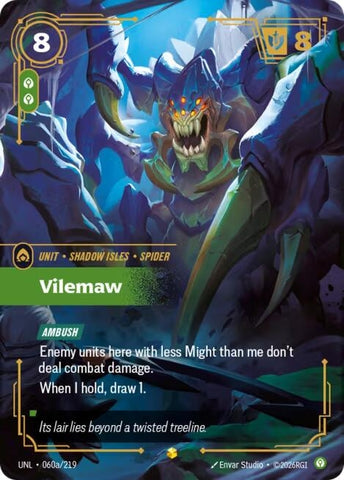 Image for Vilemaw (Alternate Art) (060a/219) [Unleashed] - Riftbound: League of Legends Trading Card Game