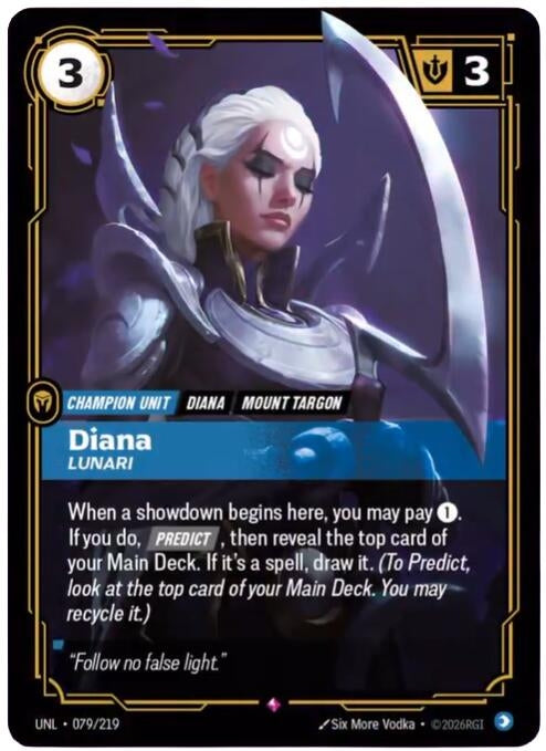 Image for Diana - Lunari (079/219) [Unleashed] - Riftbound: League of Legends Trading Card Game