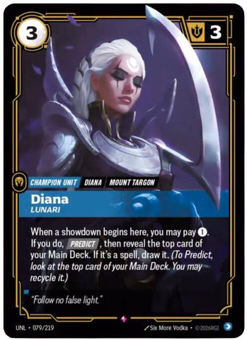 Image for Diana - Lunari (079/219) [Unleashed] - Riftbound: League of Legends Trading Card Game