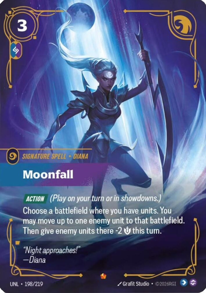 Image for Moonfall (198/219) [Unleashed] - Riftbound: League of Legends Trading Card Game