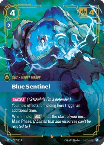 Image for Blue Sentinel (087/219) [Unleashed] - Riftbound: League of Legends Trading Card Game